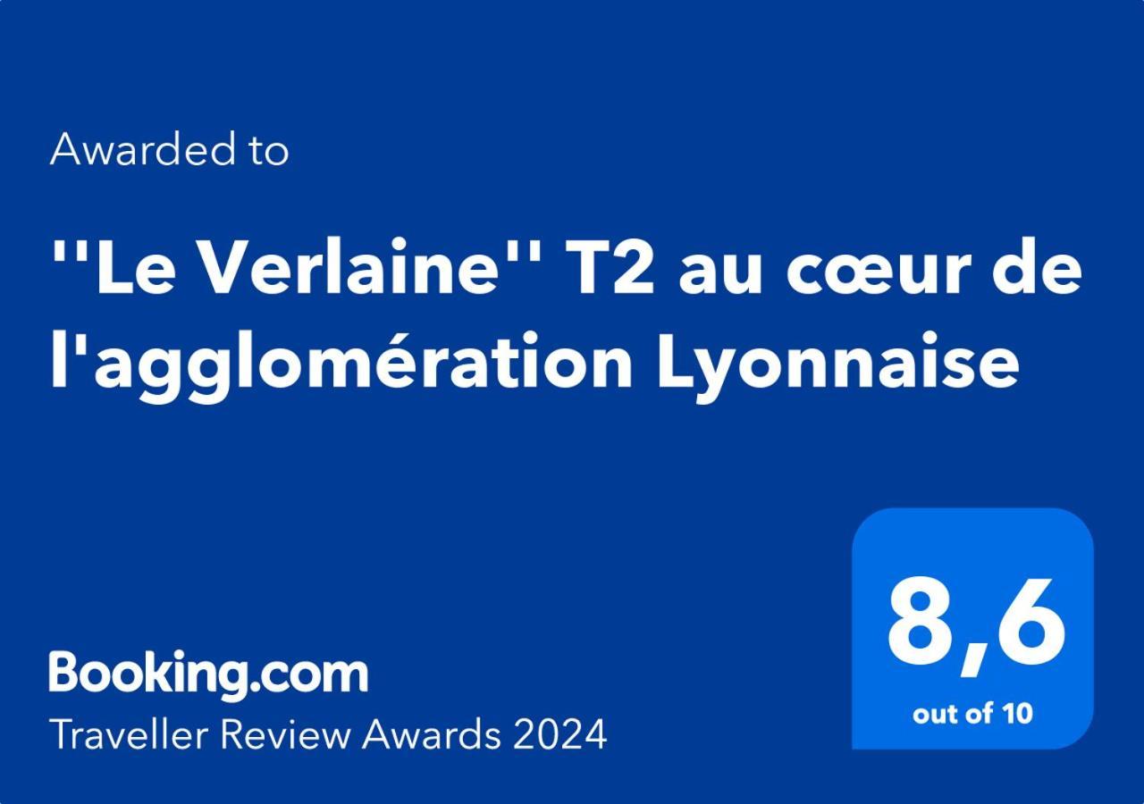 "Le Verlaine" T2 Au Coeur De L'Agglomeration Lyonnaise Villeurbanne Exterior foto